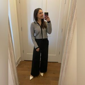 Nordstrom Black Wide-Leg Women's Pants